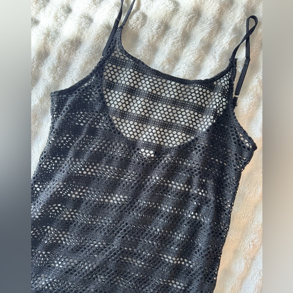 Wild Fable Black Swim Coverup